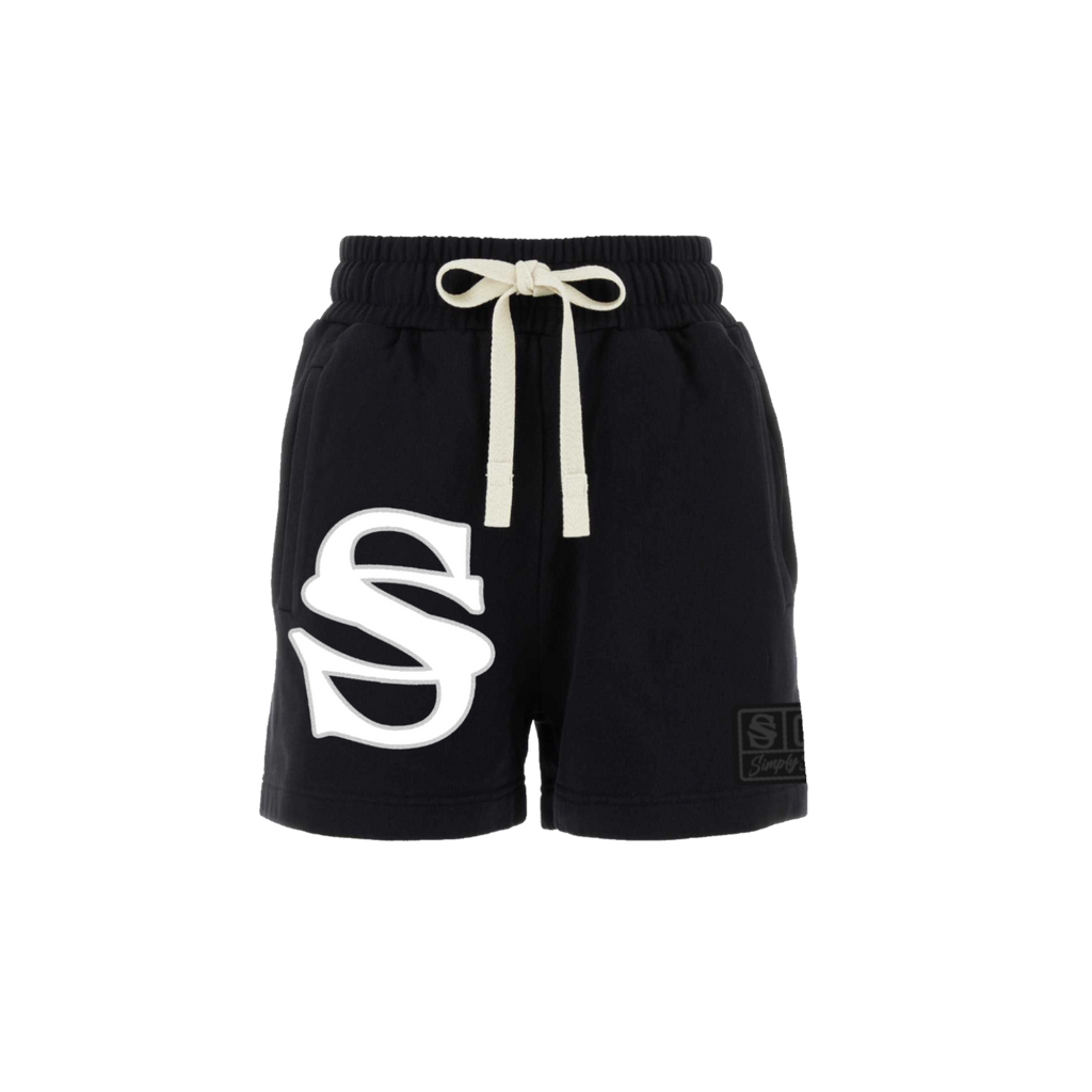 Black Logo sweatshorts