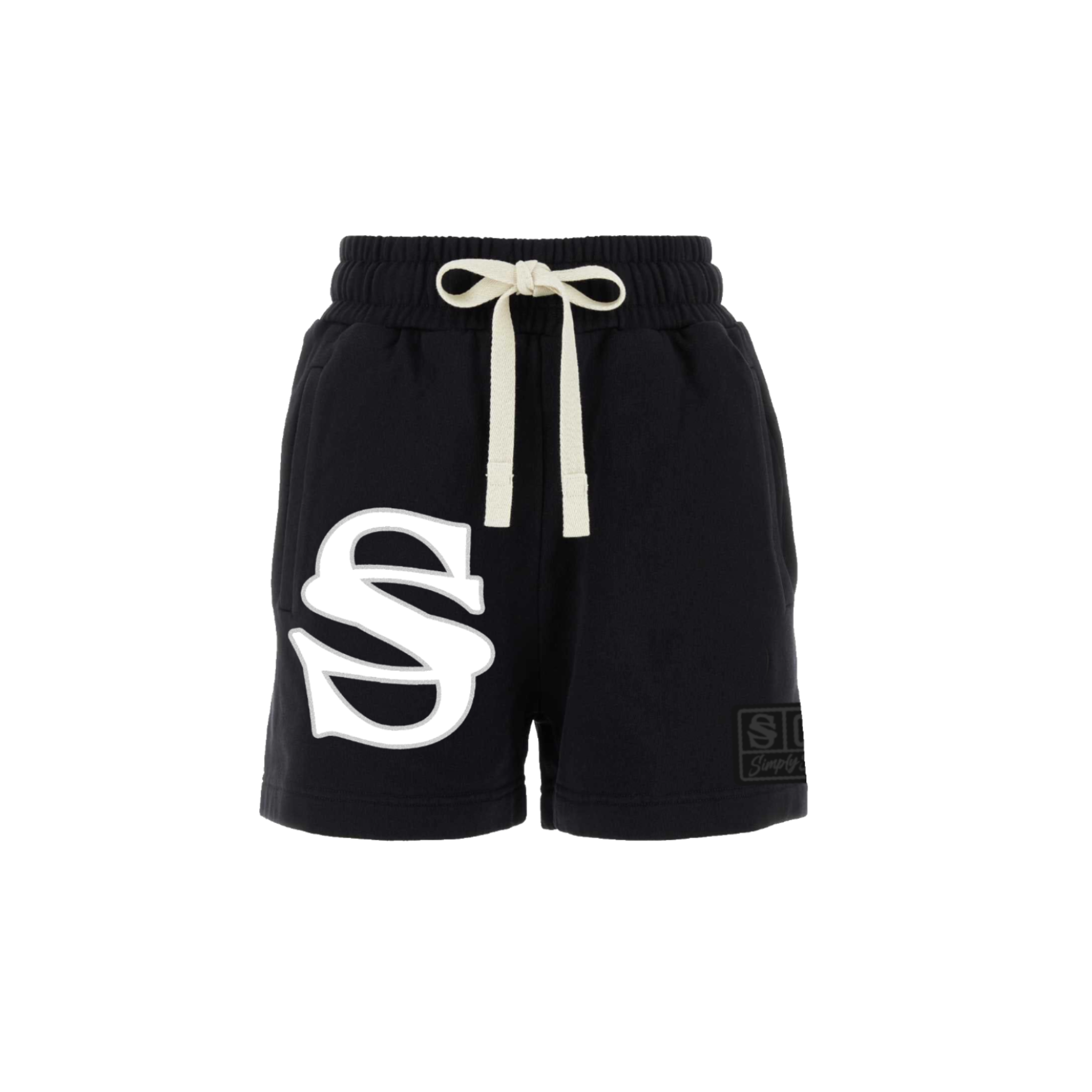 Black Logo sweatshorts